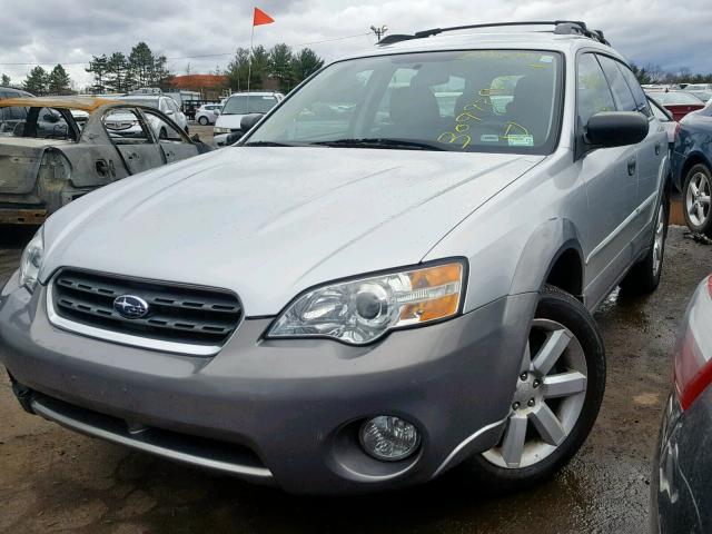 4S4BP61C877321233 - 2007 SUBARU LEGACY OUT SILVER photo 2