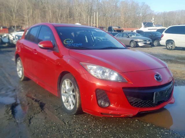 JM1BL1L99C1661380 - 2012 MAZDA 3 S RED photo 1