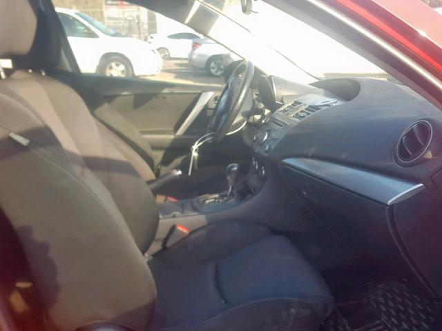 JM1BL1L99C1661380 - 2012 MAZDA 3 S RED photo 5