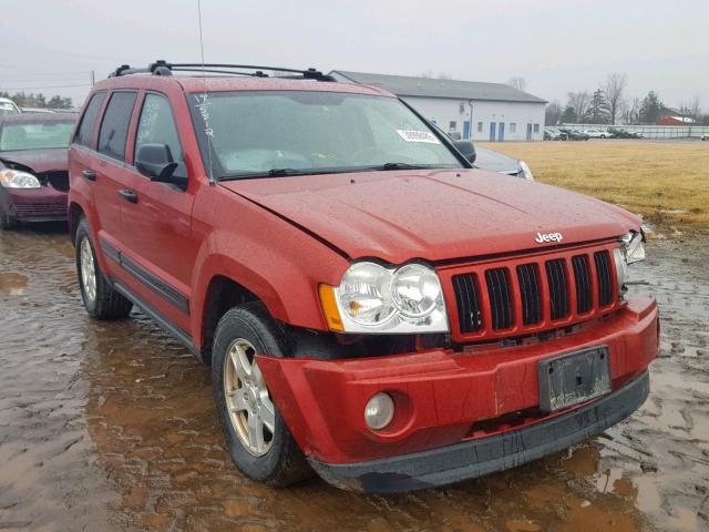 1J4GR48K55C614219 - 2005 JEEP GRAND CHER RED photo 9