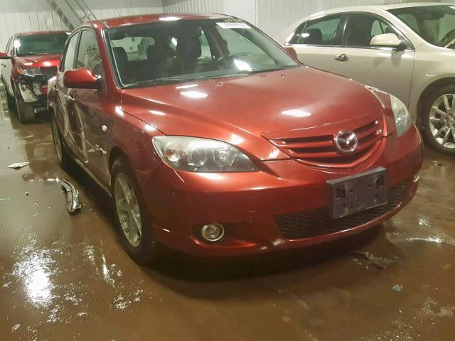 JM1BK343661529478 - 2006 MAZDA 3 HATCHBAC RED photo 1