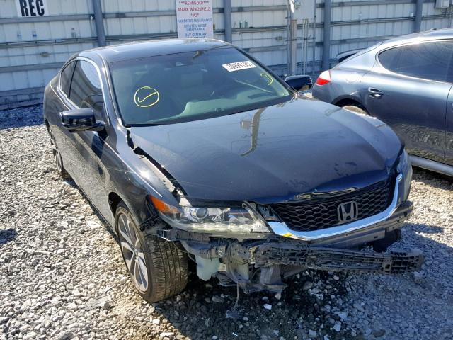 1HGCT2B83EA001083 - 2014 HONDA ACCORD EXL BLACK photo 1