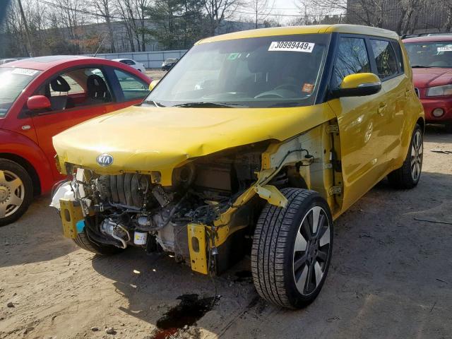 KNDJX3A56E7105359 - 2014 KIA SOUL ! Sarı foto 2