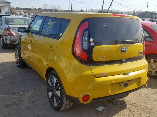 KNDJX3A56E7105359 - 2014 KIA SOUL ! Sarı foto 3