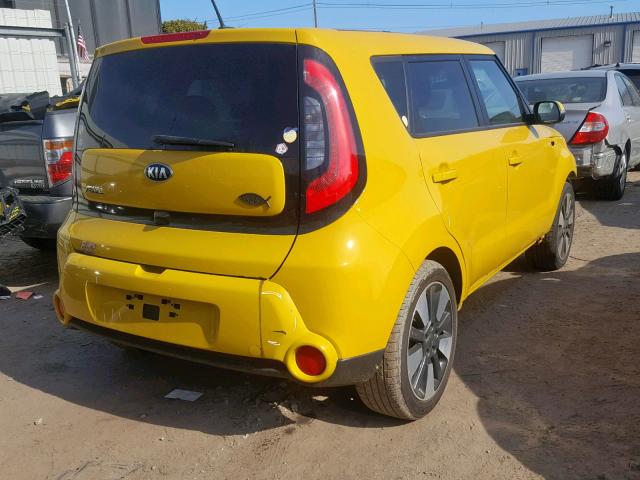 KNDJX3A56E7105359 - 2014 KIA SOUL ! Sarı foto 4