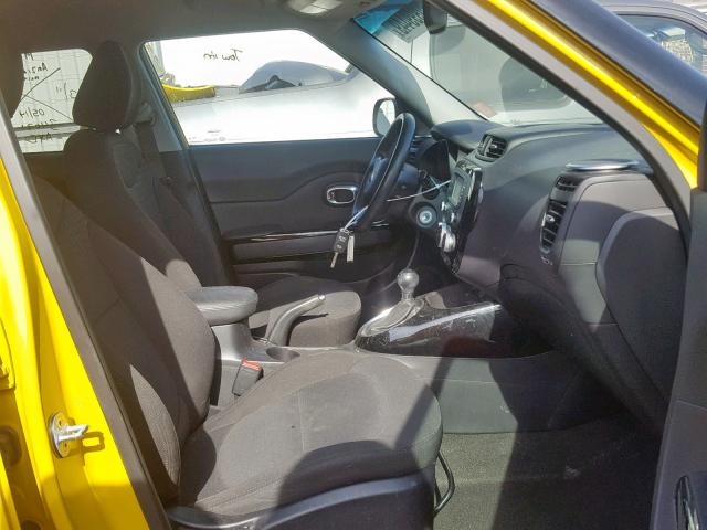 KNDJX3A56E7105359 - 2014 KIA SOUL ! Sarı foto 5