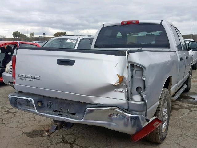 3D7KA28DX3G768194 - 2003 DODGE RAM 2500 S ნაცრისფერი ფოტო 4