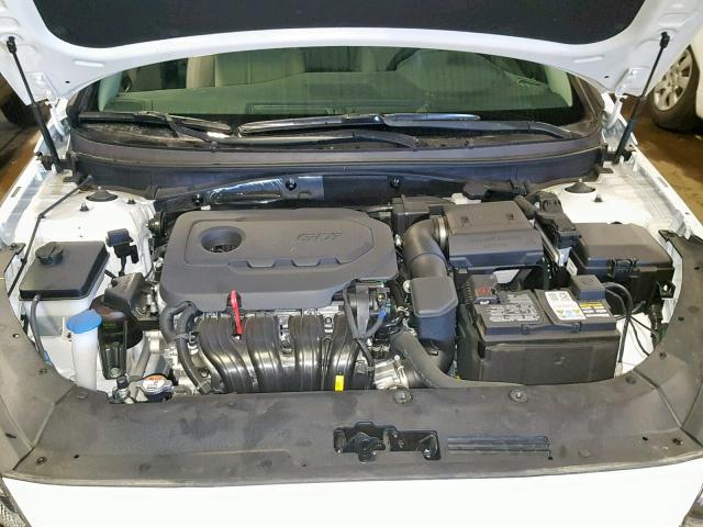 5NPE34AF2JH696775 - 2018 HYUNDAI SONATA SPO WHITE photo 7