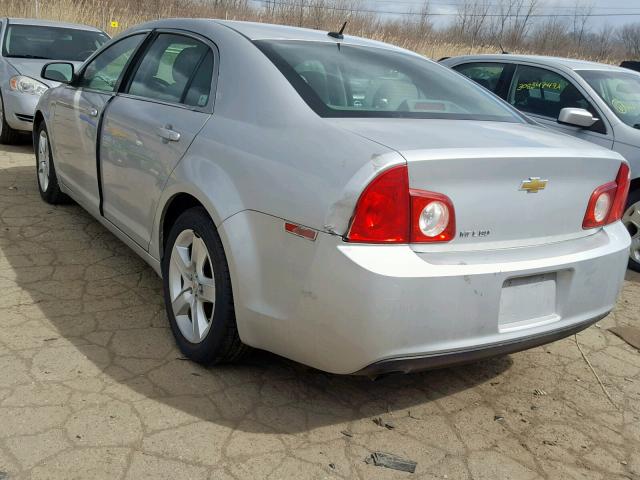 1G1ZB5E15BF187583 - 2011 CHEVROLET MALIBU LS SILVER photo 3