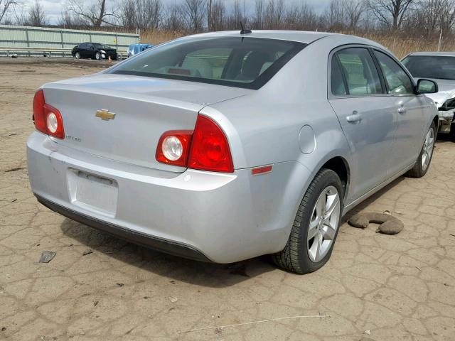 1G1ZB5E15BF187583 - 2011 CHEVROLET MALIBU LS SILVER photo 4