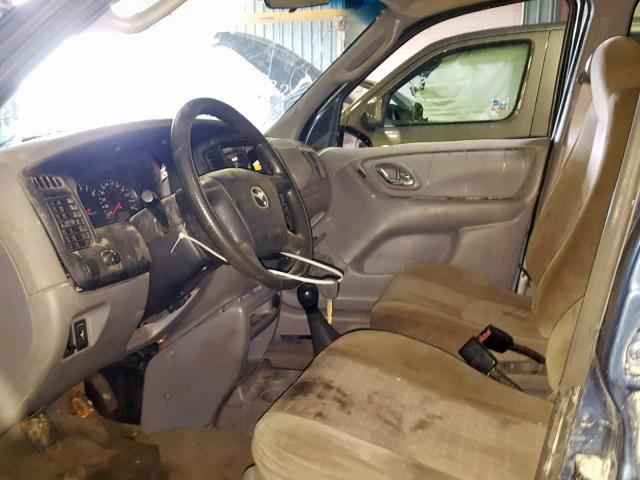 4F2YU06B81KM42689 - 2001 MAZDA TRIBUTE DX 蓝色 照片 5