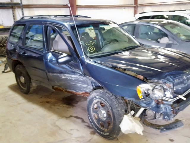 4F2YU06B81KM42689 - 2001 MAZDA TRIBUTE DX 蓝色 照片 9