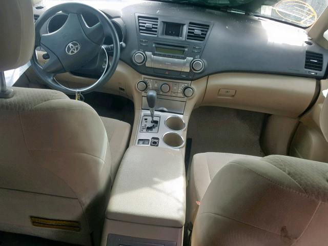 JTEES41A592150603 - 2009 TOYOTA HIGHLANDER BEIGE photo 9