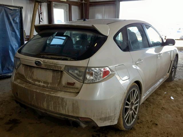 JF1GR8H69EL223838 - 2014 SUBARU IMPREZA WR WHITE photo 4