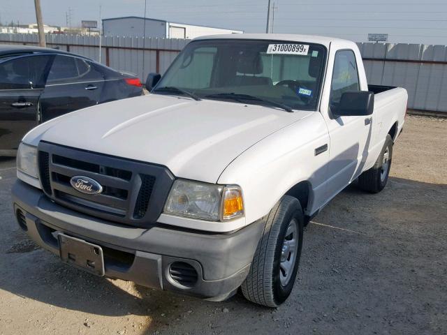 1FTKR1ADXBPB11395 - 2011 FORD RANGER WHITE photo 2