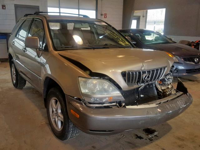 JTJGF10U620149583 - 2002 LEXUS RX 300 GOLD photo 1