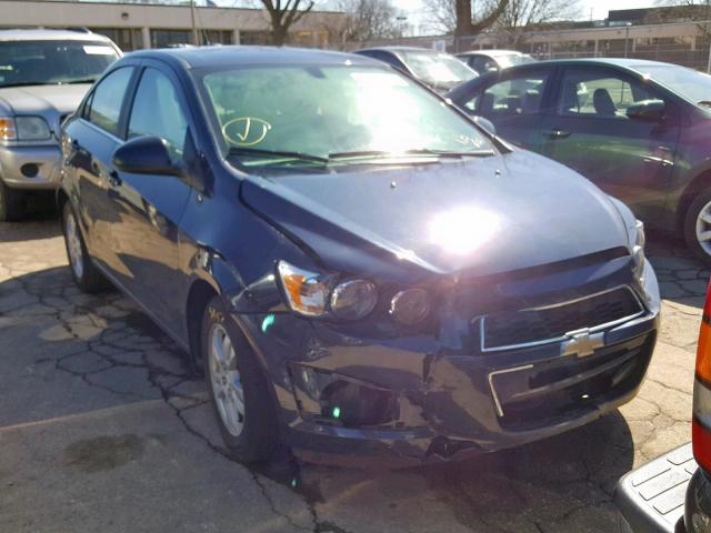 1G1JC5SH3F4205950 - 2015 CHEVROLET SONIC LT BLUE photo 1