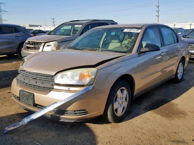1G1ZT54824F135066 - 2004 CHEVROLET MALIBU LS BEIGE photo 2