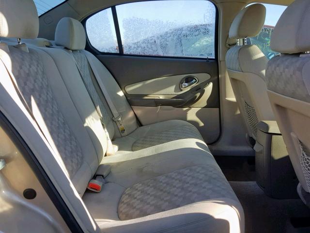 1G1ZT54824F135066 - 2004 CHEVROLET MALIBU LS BEIGE photo 6