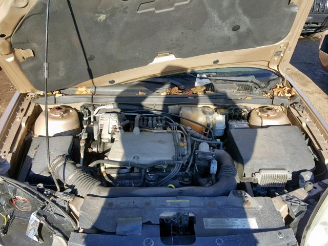 1G1ZT54824F135066 - 2004 CHEVROLET MALIBU LS BEIGE photo 7