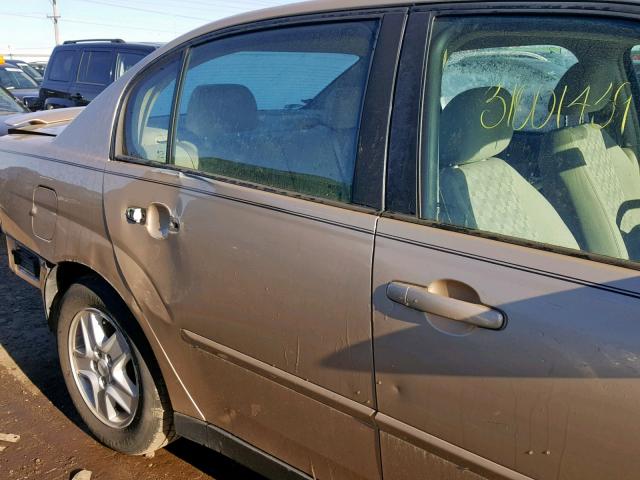 1G1ZT54824F135066 - 2004 CHEVROLET MALIBU LS BEIGE photo 9