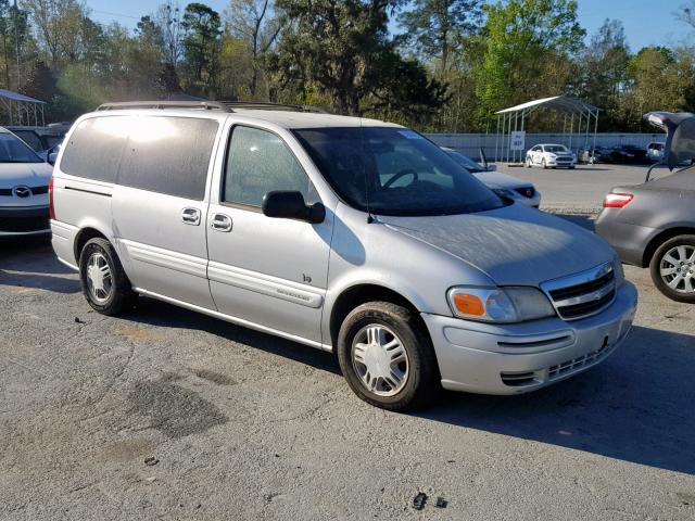 1GNDX13E02D175703 - 2002 CHEVROLET VENTURE LU SILVER photo 1