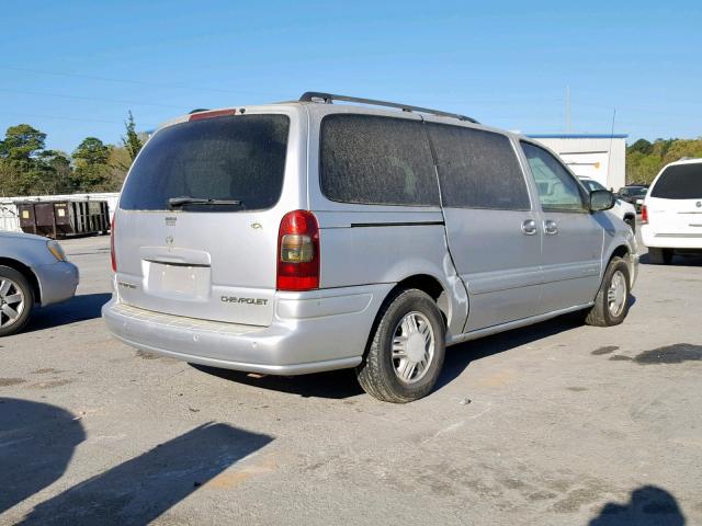 1GNDX13E02D175703 - 2002 CHEVROLET VENTURE LU SILVER photo 4