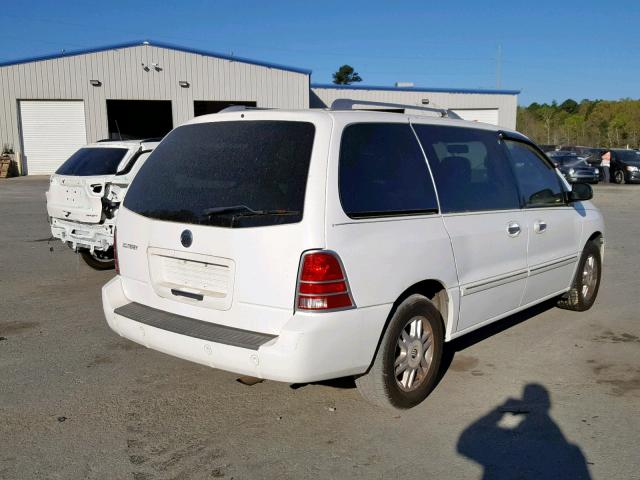 2MRDA22277BJ00692 - 2007 MERCURY MONTEREY L WHITE photo 4