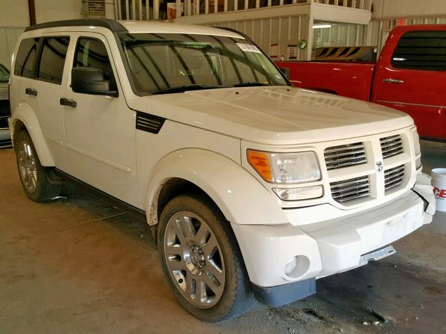 1D4PT4GK6AW169400 - 2010 DODGE NITRO HEAT WHITE photo 1