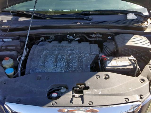 5FNRL38485B018052 - 2005 HONDA ODYSSEY EX BLUE photo 7