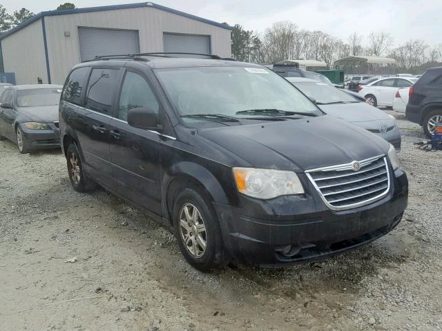 2A8HR54P88R637418 - 2008 CHRYSLER TOWN&COUNT BLACK photo 1