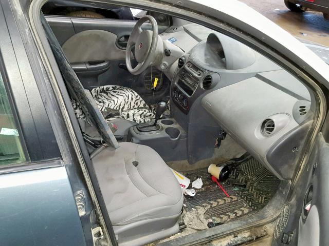 1G8AJ52F13Z116382 - 2003 SATURN ION LEVEL BLUE photo 5
