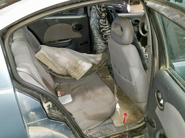 1G8AJ52F13Z116382 - 2003 SATURN ION LEVEL BLUE photo 6