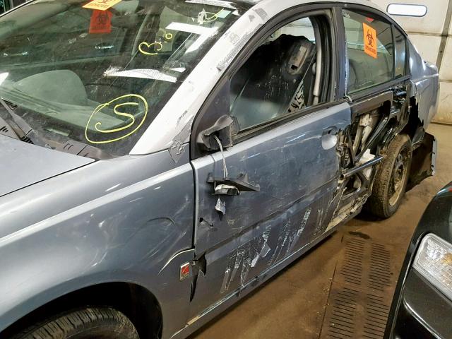 1G8AJ52F13Z116382 - 2003 SATURN ION LEVEL BLUE photo 9