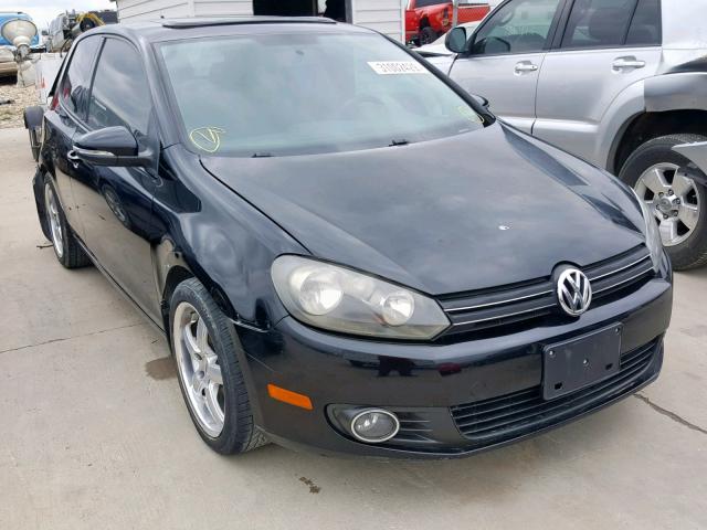 WVWMM7AJ0BW179646 - 2011 VOLKSWAGEN GOLF 黑色 照片 1