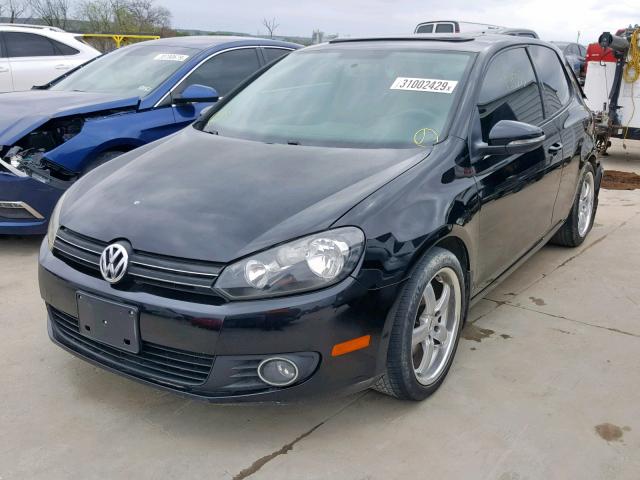 WVWMM7AJ0BW179646 - 2011 VOLKSWAGEN GOLF 黑色 照片 2