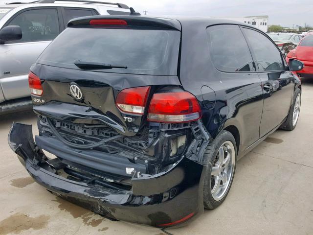 WVWMM7AJ0BW179646 - 2011 VOLKSWAGEN GOLF 黑色 照片 4