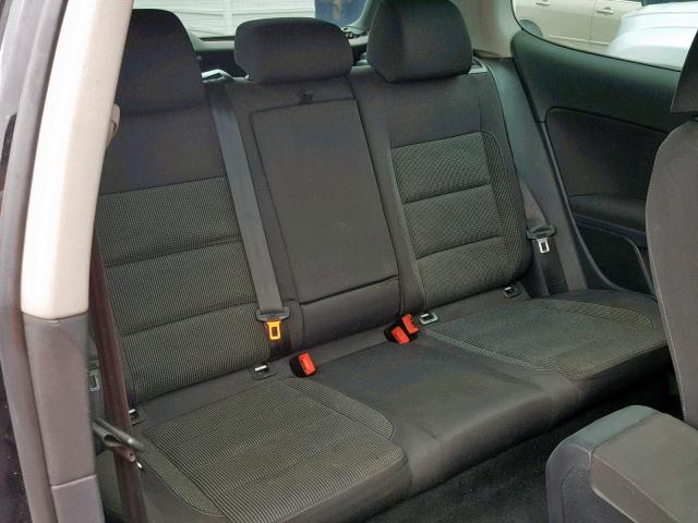 WVWMM7AJ0BW179646 - 2011 VOLKSWAGEN GOLF 黑色 照片 6