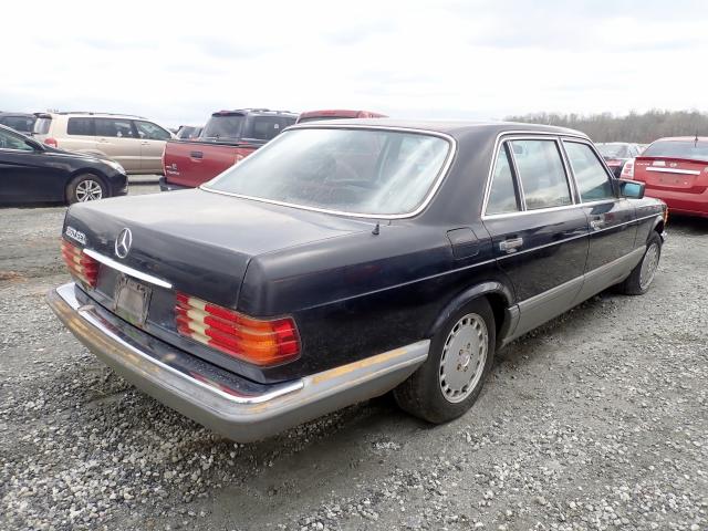 WDBCA39D4HA318709 - 1987 MERCEDES-BENZ 560 SEL BLACK photo 4