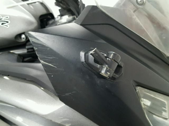 JKAEXEE17EDA17066 - 2014 KAWASAKI EX650 E GRAY photo 10