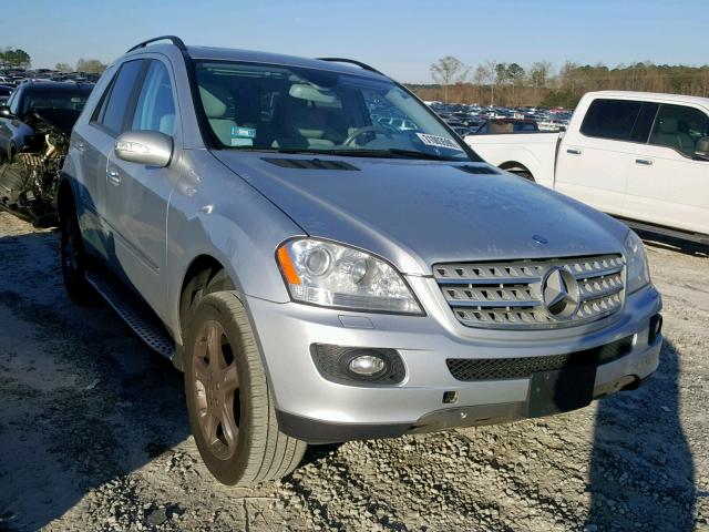 4JGBB86E17A235205 - 2007 MERCEDES-BENZ ML 350 SILVER photo 1