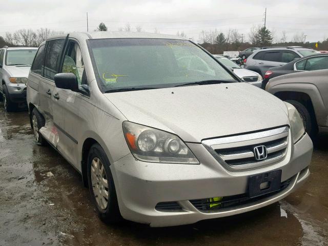 5FNRL38207B060118 - 2007 HONDA ODYSSEY LX GRAY photo 1