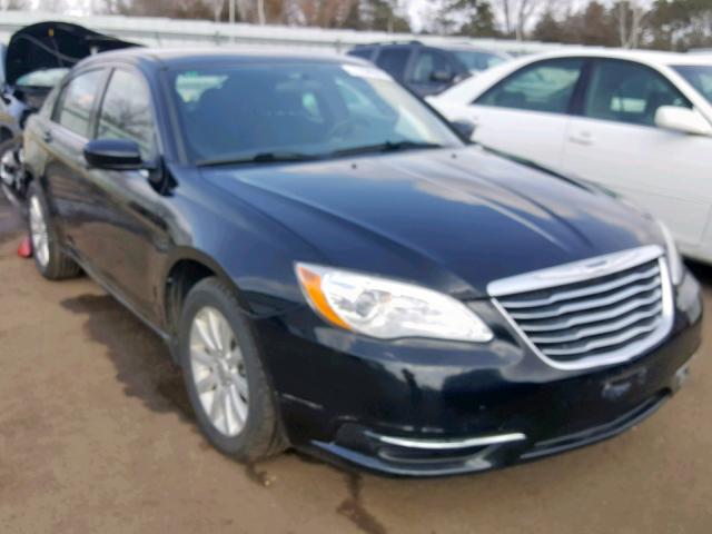 1C3BC1FB0BN555247 - 2011 CHRYSLER 200 TOURIN BLACK photo 1