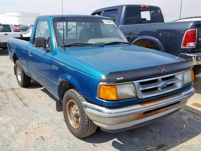 1FTCR10A6RPC31488 - 1994 FORD RANGER TURQUOISE photo 1