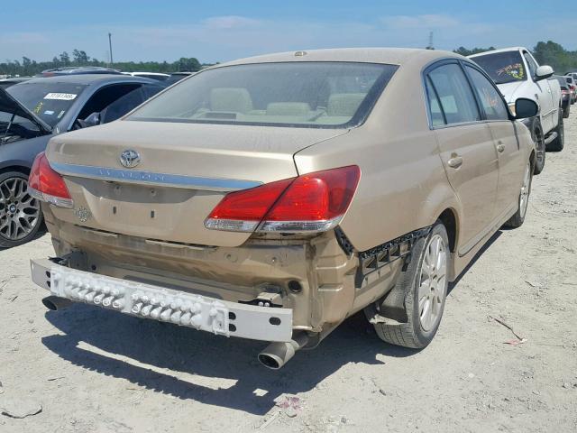 4T1BK3DB6BU411815 - 2011 TOYOTA AVALON BAS BEIGE photo 4