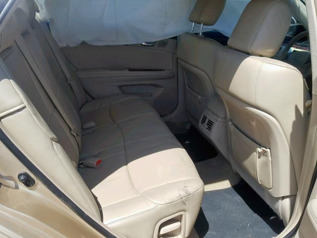 4T1BK3DB6BU411815 - 2011 TOYOTA AVALON BAS BEIGE photo 6