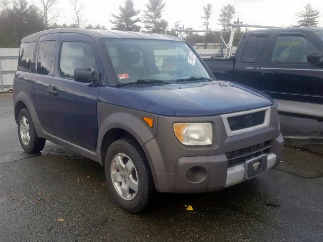 5J6YH28533L025673 - 2003 HONDA ELEMENT EX BLUE photo 1