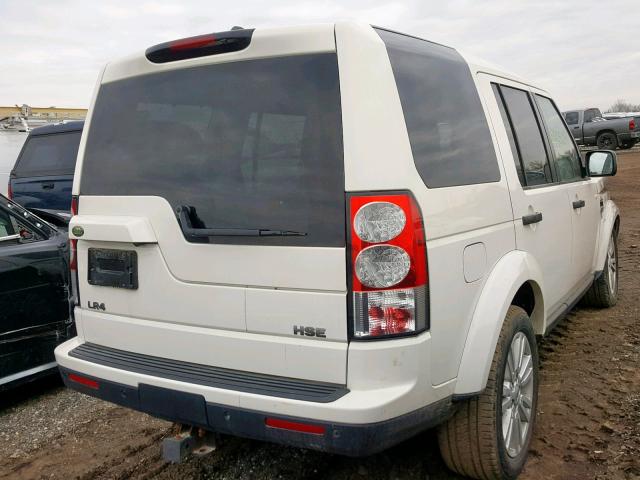 SALAM2D46AA530589 - 2010 LAND ROVER LR4 HSE PL WHITE photo 4