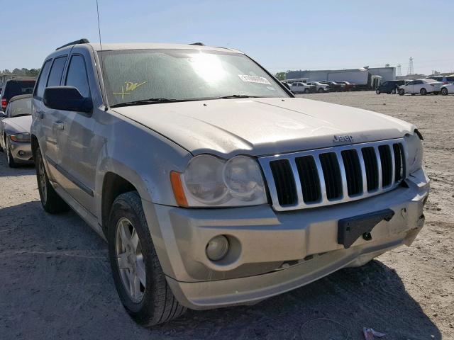 1J8GS48K47C545416 - 2007 JEEP GRAND CHER CREAM photo 1