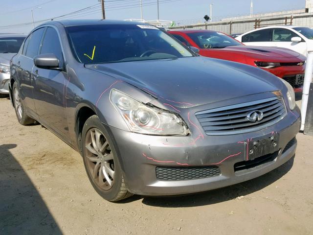 JNKCV61E79M310002 - 2009 INFINITI G37 BASE GRAY photo 1